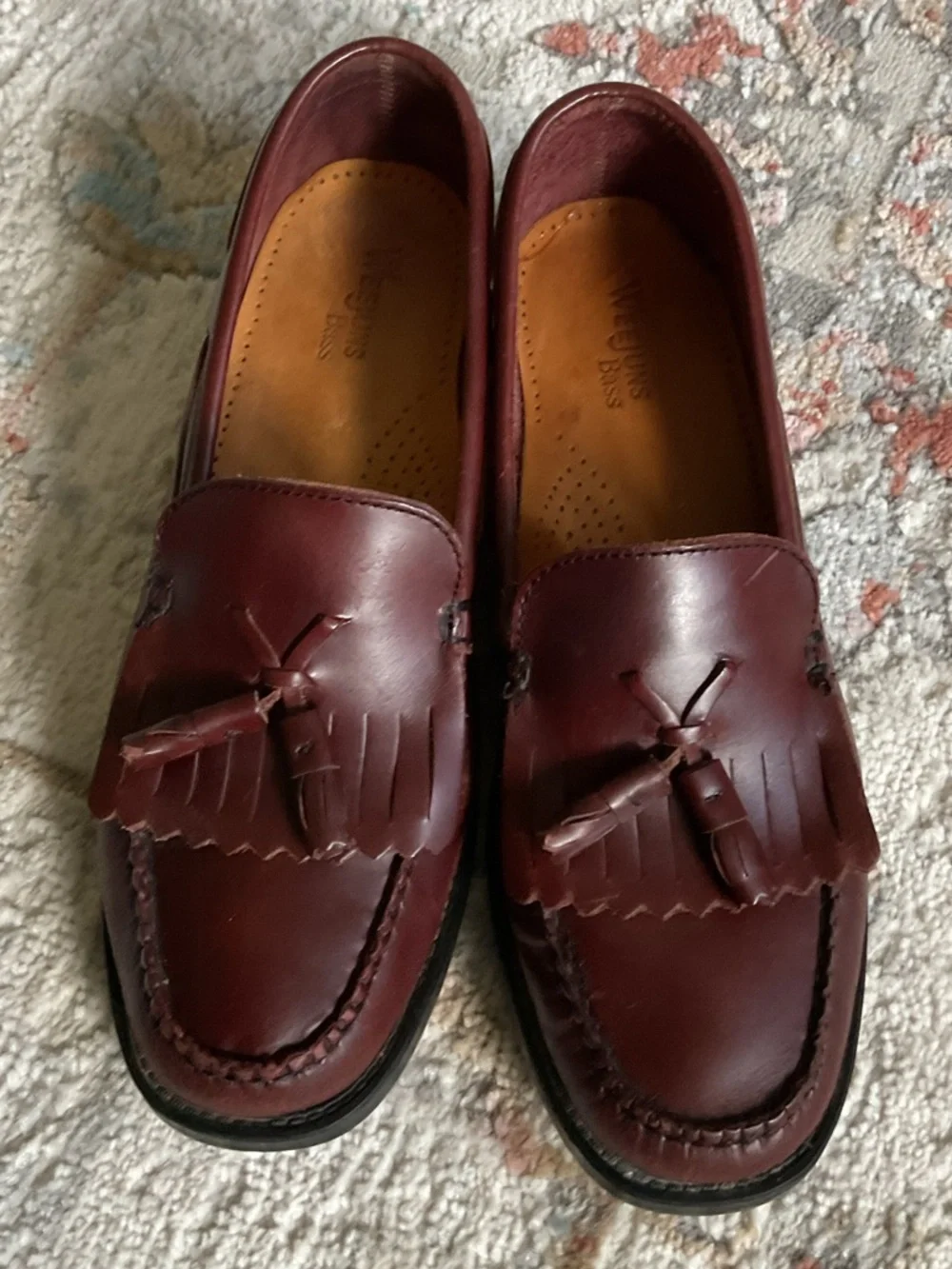 Vintage Bass Weejums Marietta 11 Tassel Kiltie Loafers - Picture 7 of 15